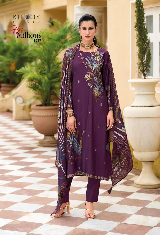 Hot Millions By Kilory Viscose Modal Silk Salwar Kameez Orders In India